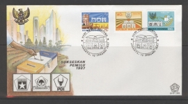 INDONESIË 1987 FDC 189