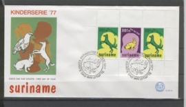 REP. SURINAME ZBL FDC E018B KIND CHILD