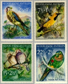 ANTILLEN 1958 NVPH SERIE 271 VOGELS BIRDS