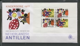 ANTILLEN 1977 FDC E106A KINDERZEGELS