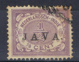 NED. INDIË 1908 NVPH 63 JAVA ++ D 245
