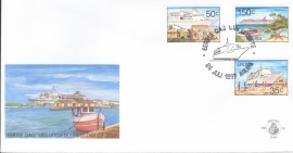 ARUBA 1997 FDC E 070 CRUISE SCHEPEN