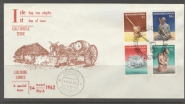 ANTILLEN 1962 FDC E 20C OPEN