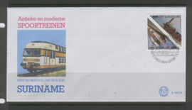 REP. SURINAME ZBL FDC E104 XX TREINEN