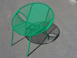 Owusu chair nr. 61 Ghanese kuipstoel donker groen