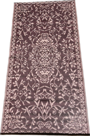 Plastic vloerkleed 90 x 180 cm Perzisch, paars/roze