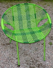 Owusu chair nr. 8 Ghanese kuipstoel Groen/donker groen