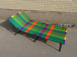 Owusu stretcher, groen, ruit design