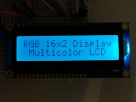 RGB backlight positive LCD 16x2 + extras