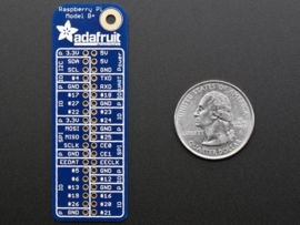 Adafruit GPIO Reference Card for Raspberry Pi Model B+