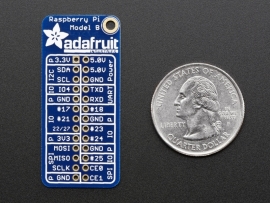 Adafruit GPIO Reference Card for Raspberry Pi Model B