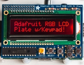 LCD Shield Kit w/ 16x2 Character Display - Only 2 pins used!