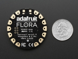 FLORA - Wearable electronic platform: Arduino-compatible - v2