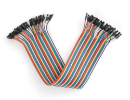 Premium Female/Female Jumper Wires - 40 x 12" (300mm)