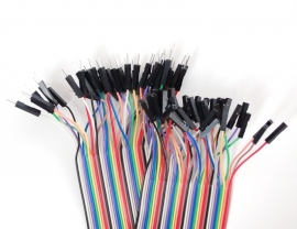 Premium Female/Male `Extension` Jumper Wires - 40 x 12" (300mm)