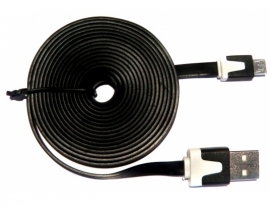 Noodle - USB to Micro USB Cable (2m Black)