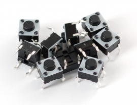 Tactile Button switch (6mm) x 20 pack