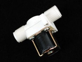 Plastic Water Solenoid Valve - 12V - 1/2" Nominal