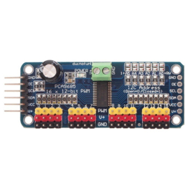 12-Bit PWM PCA9685 16 Channel  Servo Motor Driver IIC Module