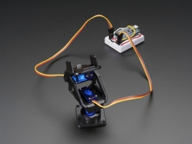 Mini Pan-Tilt Kit - Assembled with Micro Servos