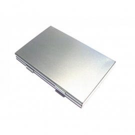 Silver Aluminium SD Card Case