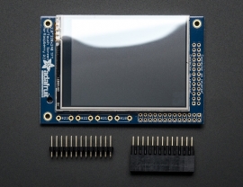 PiTFT Mini Kit - 320x240 2.8" TFT+Touchscreen for Raspberry Pi