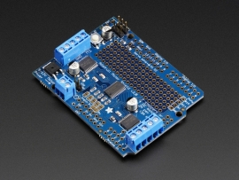 Adafruit Motor/Stepper/Servo Shield for Arduino v2 Kit - v2.3