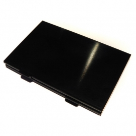 Black Aluminium SD Card Case