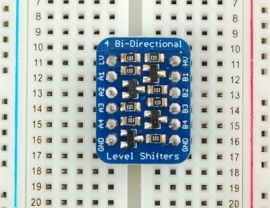4-channel I2C-safe Bi-directional Logic Level Converter