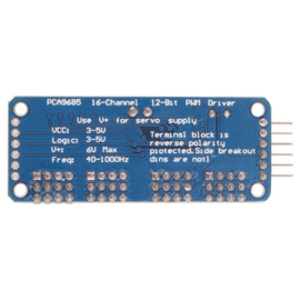 12-Bit PWM PCA9685 16 Channel  Servo Motor Driver IIC Module