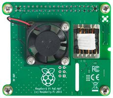 Add-On Board, Power over Ethernet (PoE) HAT for Raspberry Pi 3 Model B+
