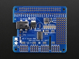 Adafruit 16-Channel PWM / Servo HAT for Raspberry Pi - Mini Kit