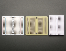 Adafruit Perma-Proto Quarter-sized Breadboard PCB - 3 Pack!