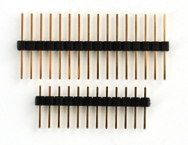 Extra-lange break-away 0.1" 16-pin strip male header