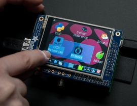 PiTFT Mini Kit - 320x240 2.8" TFT+Touchscreen for Raspberry Pi