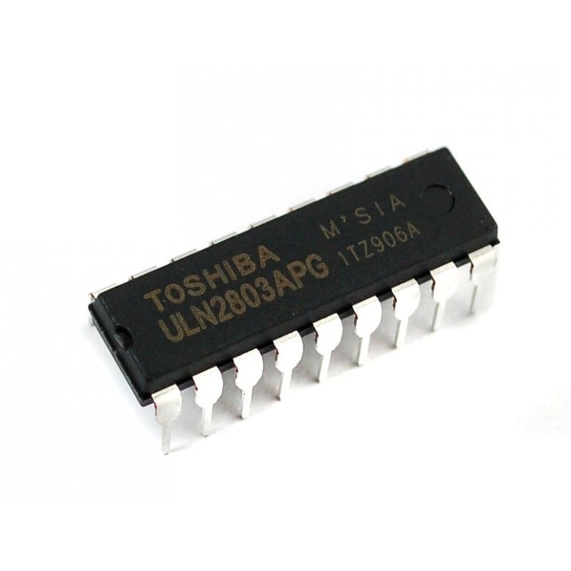 Driver channels 8 Darlington Transistor Array 50V 0,5A DIP18 ULN2803A Driver
