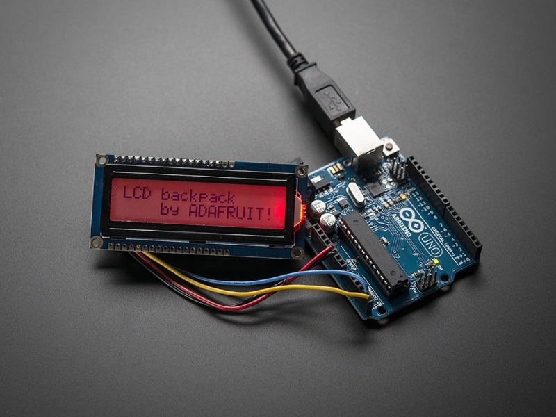 Arduino I2C Use, I2C/SPI LCD Backpack