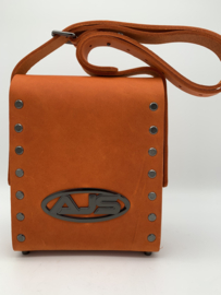 Handtas oranje messenger hand/cross body bag