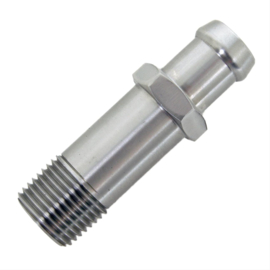 Hose Fitting, 5/8 in. Hose Barb to 1/2 in. RVS