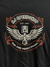T-shirt keep your wheels rolling