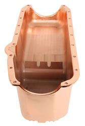 Carterpan chevrolet small block aluminium copper plated L