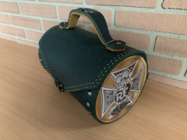 Handtas dark green ratfink handbag