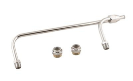 Fuel line + nippels  voor holley 4150