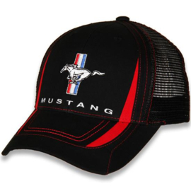 Baseball cap ford mustang zwart