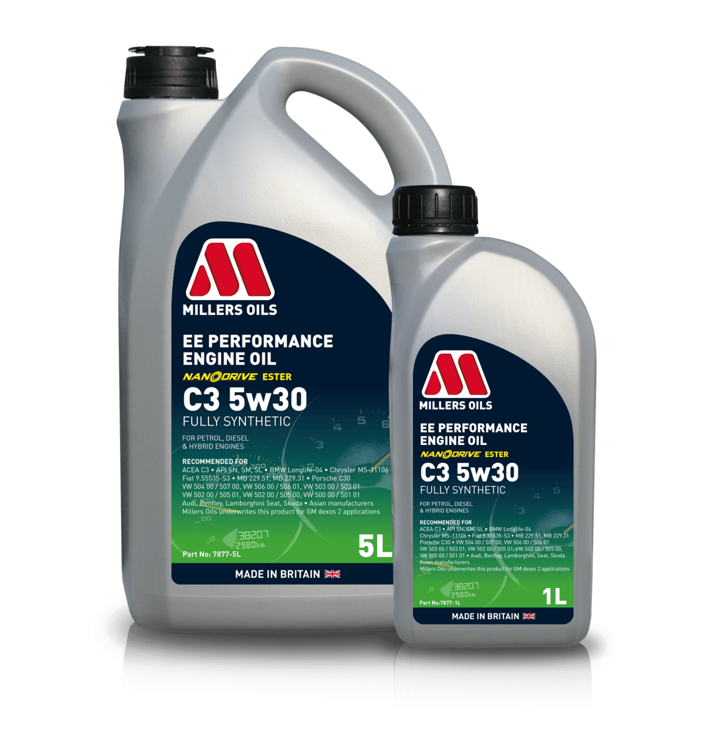 Performance Engine Oil C3 5w30.  / 5 liter