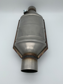 Catalisator universeel 2,5 inch met lambdasonde ingang