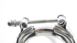 2" 2,5" 3" 3,5" V-Band klem Set RVS – Mannetje & Vrouwtje