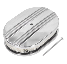 Aluminium 12 inch oval finned air cleaner