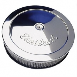 Luchtfilter edelbrock 14 inch chroom