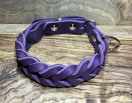 Hondenhalsband leer Berry